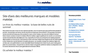 Avis-matelas.fr thumbnail