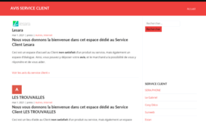 Avis-service-client.com thumbnail