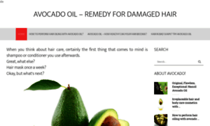 Avocadohairoils.com thumbnail