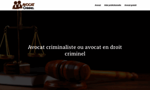 Avocatcriminel.fr thumbnail