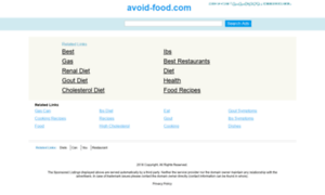 Avoid-food.com thumbnail