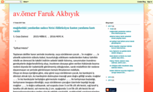 Avomerfarukakbiyik.blogspot.com.tr thumbnail