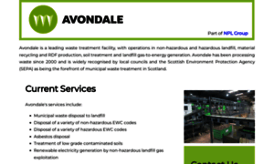 Avondalelandfill.co.uk thumbnail