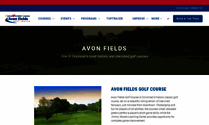 Avonfields.cincygolf.org thumbnail