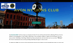 Avonlionsclub.org thumbnail