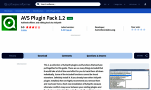 Avs-plugin-pack.software.informer.com thumbnail