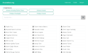 Avukatbul.org thumbnail