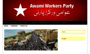 Awamiworkersparty.org thumbnail