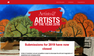 Awards.artistsandillustrators.co.uk thumbnail