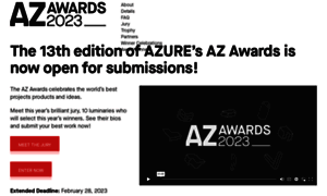 Awards.azuremagazine.com thumbnail