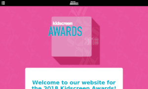 Awards.kidscreen.com thumbnail