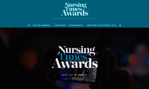 Awards.nursingtimes.net thumbnail