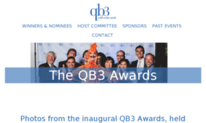 Awards.qb3.org thumbnail