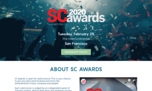 Awards.scmagazine.com thumbnail