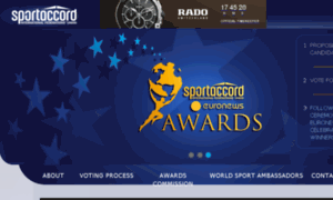 Awards.sportaccord.com thumbnail