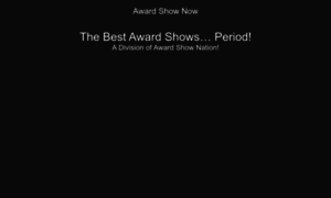 Awardshownow.com thumbnail