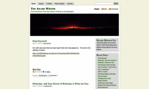 Awarewriter.wordpress.com thumbnail