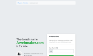 Awebmaker.com thumbnail