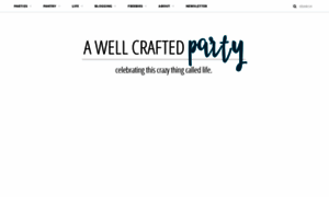 Awellcraftedparty.com thumbnail