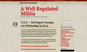 Awellregulatedmilitia.wordpress.com thumbnail