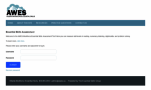 Awes.essentialskillsgroup.com thumbnail