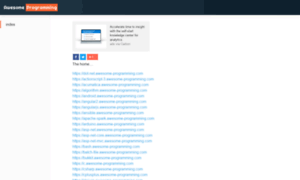 Awesome-programming.com thumbnail