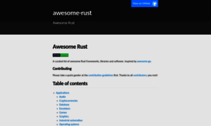 Awesome-rust.com thumbnail