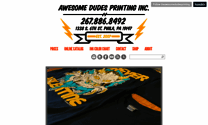 Awesomedudesprinting.com thumbnail