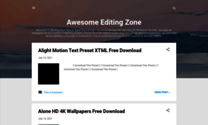 Awesomeeditingzone.blogspot.com thumbnail