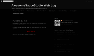 Awesomesaucestudio.blogspot.com thumbnail