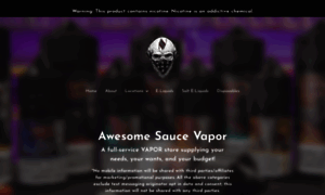 Awesomesaucevapor.com thumbnail