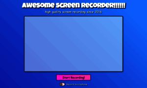 Awesomescreenrecorder.com thumbnail