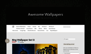 Awesomewallpapers.wordpress.com thumbnail