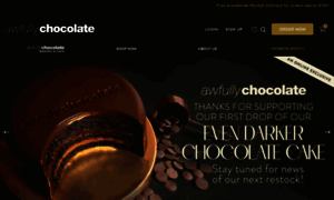 Awfullychocolate.com thumbnail