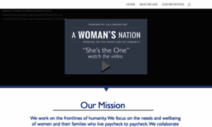 Awomansnation.org thumbnail