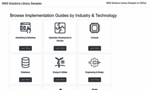 Aws-solutions-library-samples.github.io thumbnail