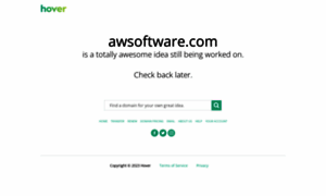 Awsoftware.com thumbnail