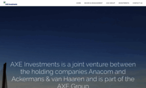 Axe-investments.com thumbnail