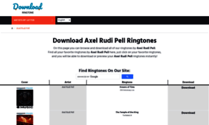 Axelrudipell.download-ringtone.com thumbnail
