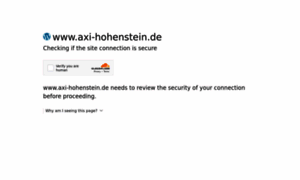 Axi-hohenstein.de thumbnail