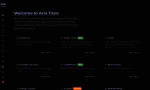 Axie-tools.github.io thumbnail