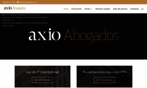 Axioabogados.com thumbnail