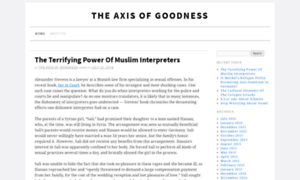 Axis-of-goodness.com thumbnail