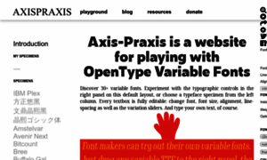 Axis-praxis.org thumbnail