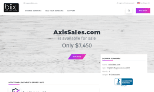 Axissales.com thumbnail