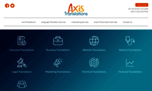 Axistranslations.com thumbnail
