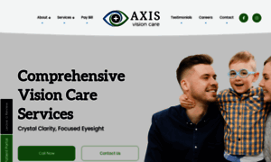 Axisvisioncare.com thumbnail