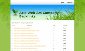 Axiswebartbacklinks.blinkweb.com thumbnail