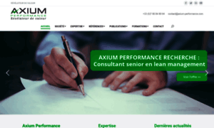Axium-performance.fr thumbnail