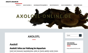 Axolotl-online.de thumbnail